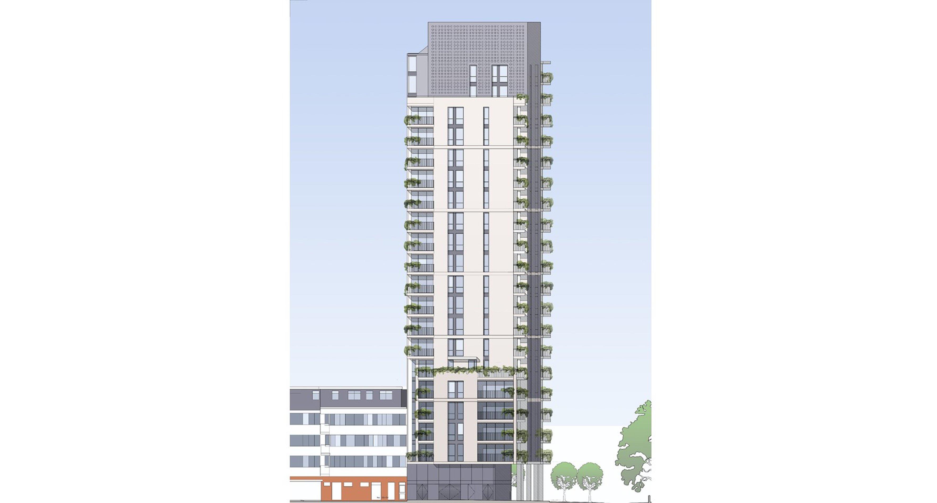 Plans revealed for 22storey block of council homes in Portsmouth The
